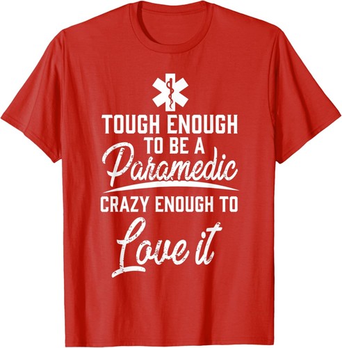 Paramedic funny gift EMT EMS ambulance medical man woman T-Shirt Hoodie - Picture 9 of 10