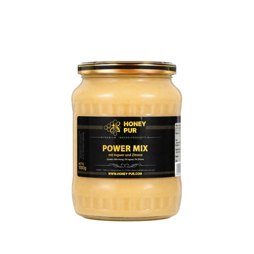 Power Mix - Honig mit Ingwer & Zitrone