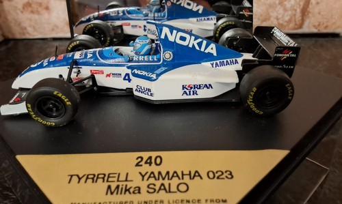 1/43 ONYX 240 TYRRELL YAMAHA 023 1995 - MIKA SALO VGC - Cased - Picture 2 of 9