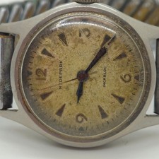 Vintage 1950s-60s Hyde Park Automatic Watch - Swiss Incabloc - WORKS!