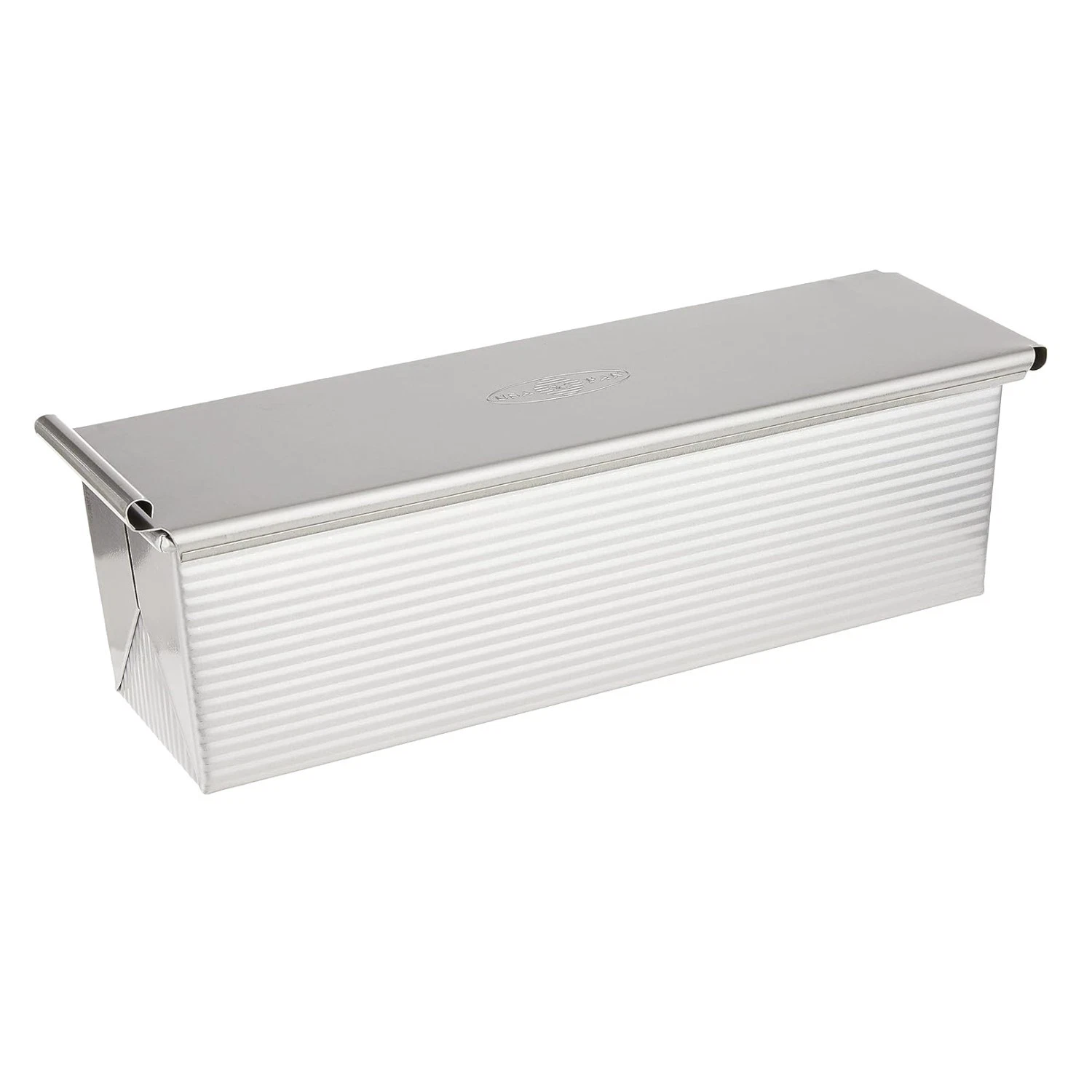 Versatile 13 x 4 Nonstick Pullman Loaf Pan for Baking Traditional Sandwich Bread