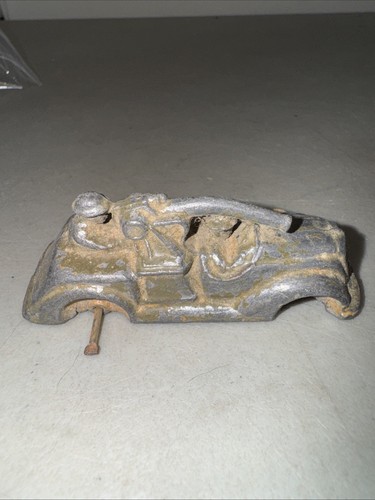 VINTAGE 1930'S BARCLAY BV15 LEAD DIME STORE CANNON CAR VAR. 2 - Picture 3 of 6