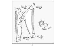 Genuine Ford Window Regulator BL3Z-1523201-D