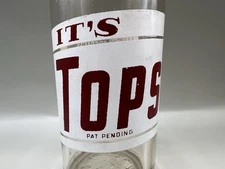 It’s Tops Beverages ACL Soda Bottle Kalamazoo Michigan