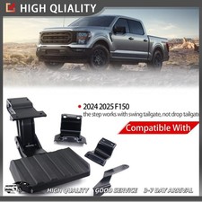 Retractable Bumper Step Folding Rear Bed Step Tailgate For 2024 2025 Ford F-150 Retractable Bumper Step Folding Rear Bed Step Tailgate For 2024 2025 Ford F-150