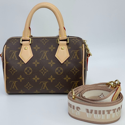 Louis Vuitton Speedy 20 Bandouliere M46222 Monogram Canvas