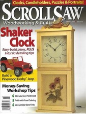 SCROLL SAW WOOD WORKING AND CRAFTS MAGAZINE ISSUE 30 SPRING 2008