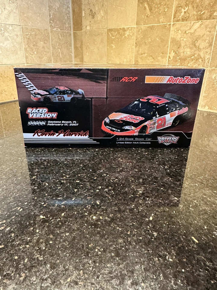 Kevin Harvick 2007 Acción #21 Daytona Race Win Auto Zone Chevy/1.908 Hecho Raro Foto 2 de 4
