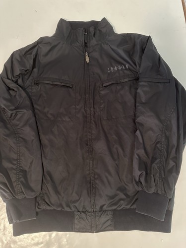Nike Air Jordan Full Zip Jacke Herren XXL 2XL 2009 Schwarz Jumpman Logo Windbreaker - Bild 2 von 24