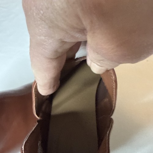 Stivaletti smerlati universali filo donna taglia 7 marrone cognac memory foam - Foto 10 di 11