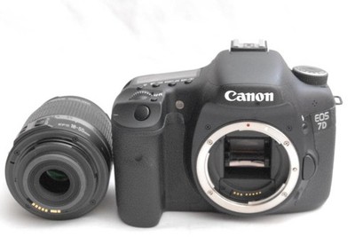 Canon EOS 7D Digital SLR Camera with EFS 18-55mm Lens Excellent