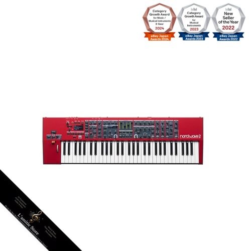 Nord USA 61-Key Wave 2 4-Part Performance Synthesizer with Virtual Analog