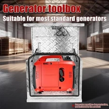 24" x 16" x 20" Aluminium Generator Tool Box Pickup Camper Ute Truck Tool Box