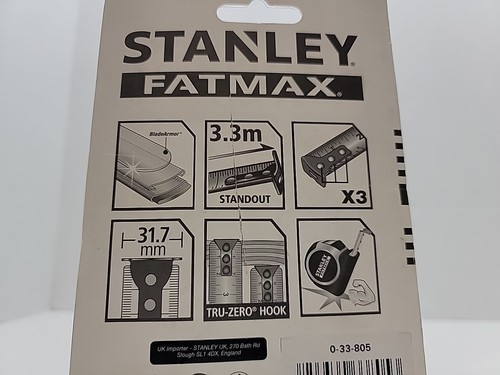 Stanley 033805 Nastro Fatmax 10 m/33 piedi - Foto 4 di 6