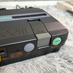 SHARP Twin Famicom AN-505-BK Console System Black Boxed w/ Games AC Adapter