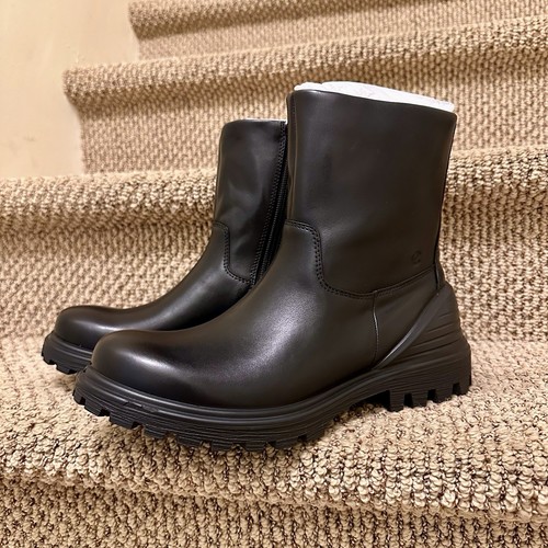 NIB Ecco Tredtray  460523 01001  Women's Black  Ankle Booties Side Zipper EU 39 - Picture 1 of 12