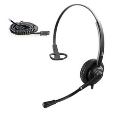 Cisco Headset for Office Phones Corded RJ9 Telephone Headset with Microphone ...