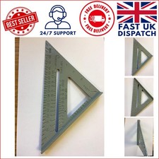 Precision 6-Inch Aluminium Triangle Square - Essential Tool for Woodworking