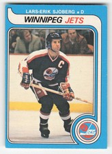 Lars-Erik Sjoberg 1979-80 O-Pee-Chee #396 Winnipeg Jets Ex