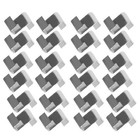 25 Pcs Greenhouse Clamps Garden Clips Glass Panel Fixing Glazing Repair