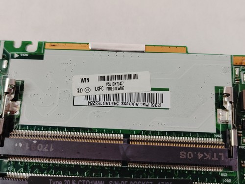 Lenovo ThinkPad T470p Core i7-7820HQ 2.90 GHz DDR4 Motherboard 01LW047 - Picture 6 of 6