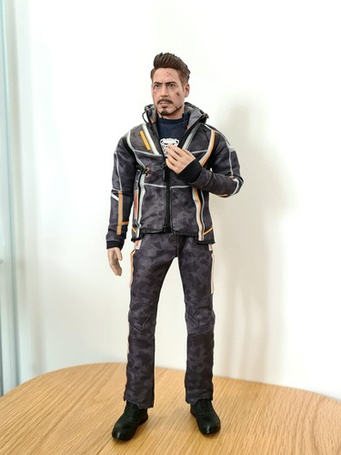 ⭐ 1/6 Iron Man Tony Stark Nano Tech Suit Outfit Mk50 Toys Hot Mark 85 Figur - Bild 5 von 5