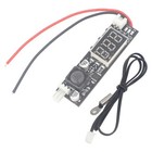 DC 12V PWM 2-3-Draht-LüFtertemperaturregler Drehzahlregler-Anzeigemodul für4238