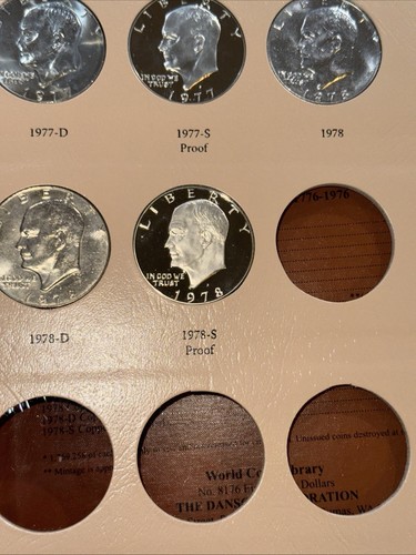 1971- 1978 EISENHOWER DOLLAR SET 32 COINS, UNC, GEM BU, AND PROOF - Picture 4 of 10