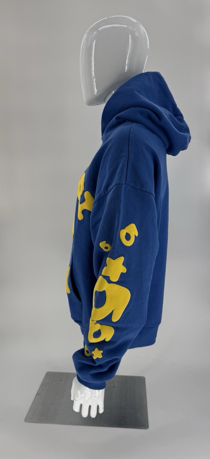 SP5DER Beluga Hoodie TC Blue Pullover Mens Size L image 9