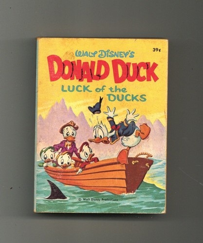 Donald Duck Luck of the Ducks #5764 GD 1969 Low Grade