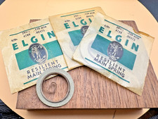 LOT x 3 4/0s SIZE vintage ELGIN WATCH MAINSPRING 295 1/2 .120mm .00475 NOS