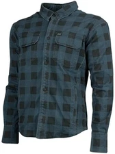 Speed & Strength True Grit Mens Long Sleeve Armored Shirt Navy
