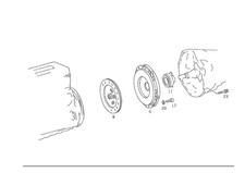 Genuine Mercedes-Benz Remanufactured Clutch Pressure Plate 004-250-20-04-80