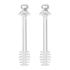 Honey Dipper 2X Honey Mixing Stirrer Kitchen Tools Clear Stir Wand for nearby