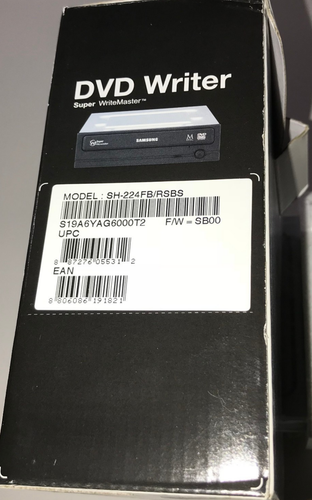 Samsung SH-224 S-ATA 24X Internal DVD Writer Drive - Open Box Never Used - Photo 9/11