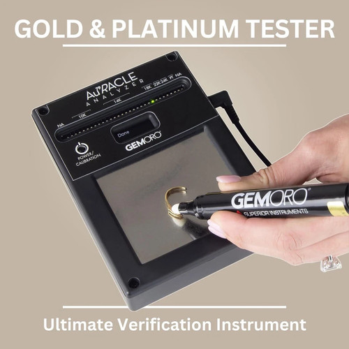 Auracle Analyzer Gold Tester | Plastica elettronica portatile compatta accurata - Foto 7 di 10