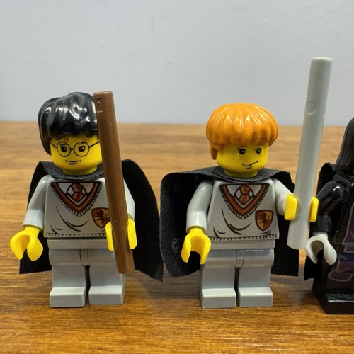 Lego Harry Potter Minifigure Lot Of 5 Snape Harry Ron Draco Tom Riddle Free Ship - Picture 2 of 7