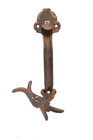 VINTAGE ANTIQUE SPADE SHAPED THUMB LATCH GATE SHED BARN DOOR HANDLE