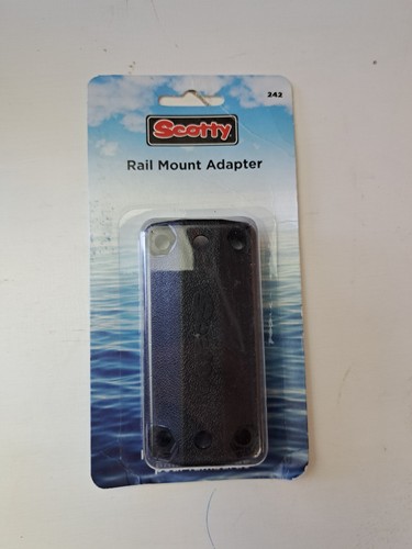 (2) Scotty 242 Rail Mount Adapter für Side Deck Mount - Schwarz - Bild 4 von 7