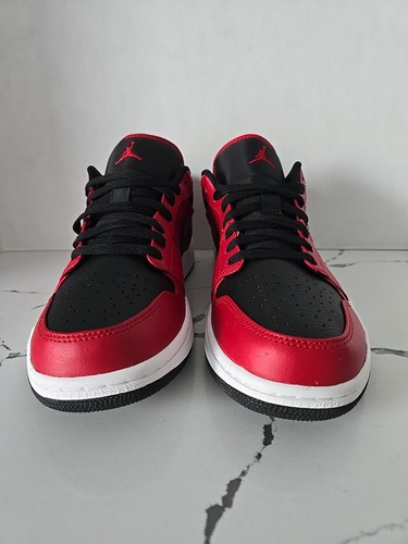 Größe 10 - Air Jordan 1 Low Reverse Bred - Bild 3 von 8