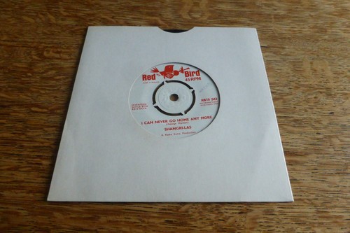 Shangri-Las - I Can Never Go Home Any More UK 1966 1st Red Bird RB10 043 Soul 7"