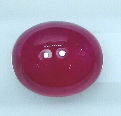 3.59 Cts Beautiful Lovely PinkishRed Natural Mozambique Ruby Oval Loose Gemstone - Foto 2 di 2