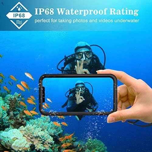 Waterproof Case for iPhone 11, Full Body Heavy Duty Protection Full Sealed Cover - Picture 19 of 19