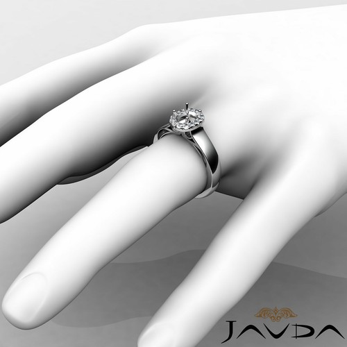 Halo Pave Set Filigree Cushion Diamond Women Engagement Semi Mount Ring 0.20Ct. - Picture 18 of 29