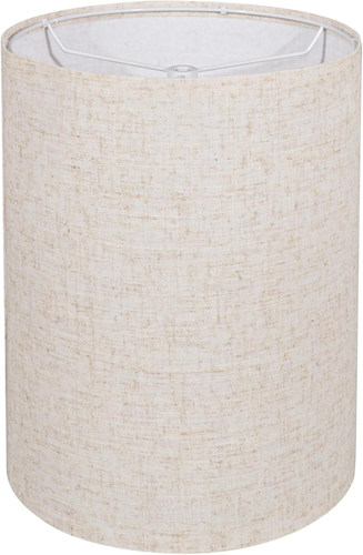 Tall Drum Lamp Shade for Table Lamps, Floor Lamp, Cloth Lampshade 10" Top X 10"  - Bild 7 von 12