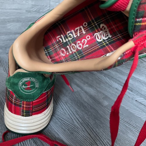 2013 NIKE LUNAR AIR FORCE 1 QS plaid london city pack nardwuar sb dunk low 10.5 - Picture 7 of 8
