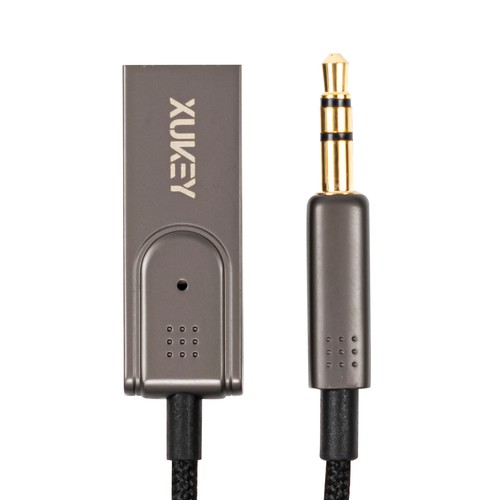 Car USB Bluetooth 5.0 Receiver 3.5mm Wireless AUX Audio Stereo Music Adapter Kit - Picture 10 of 10
