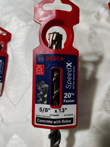 Bosch HC 5020D 5/8" x 13" SDS-Max Martello perforatore in carburo calcestruzzo con armatura NUOVO - Foto 5 di 5