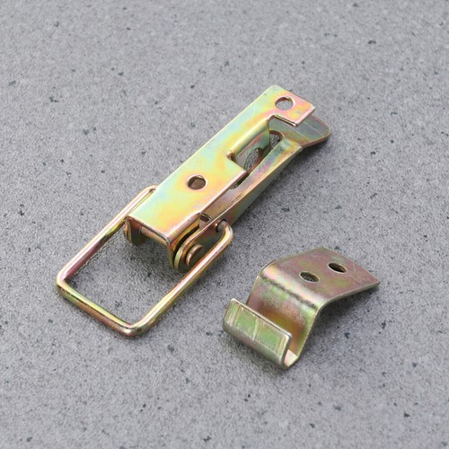 2 Sets Trunk Buckle Truck Compartment Latch Draw Lock Hardware Clamp - Imagen 3 de 12