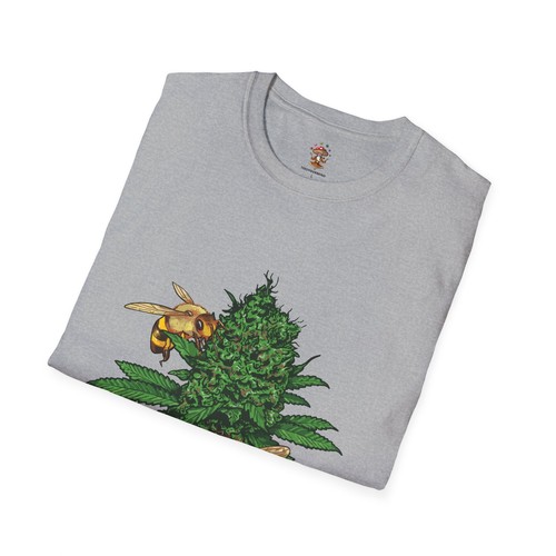 BEE Funny cannabis 420 stoner smoker punk hipster weed lover Gift T-Shirt - Picture 17 of 65
